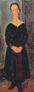 Amedeo Modigliani The Servant Gil (mk39) oil on canvas